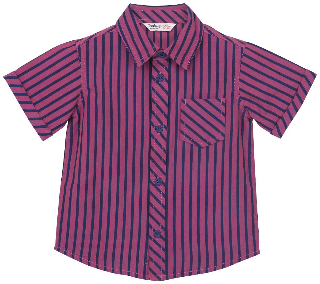

Beebay Boy Cotton Solid Shirt Pink