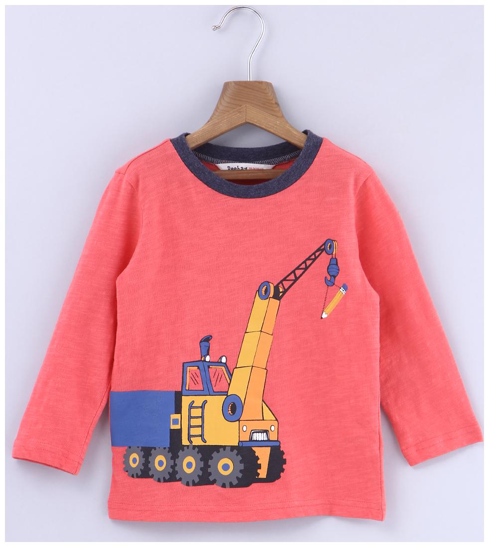 

Beebay Boy Cotton Printed T-shirt - Pink