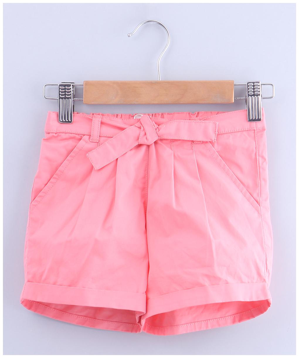 

Beebay Girl Cotton Solid Regular shorts - Pink