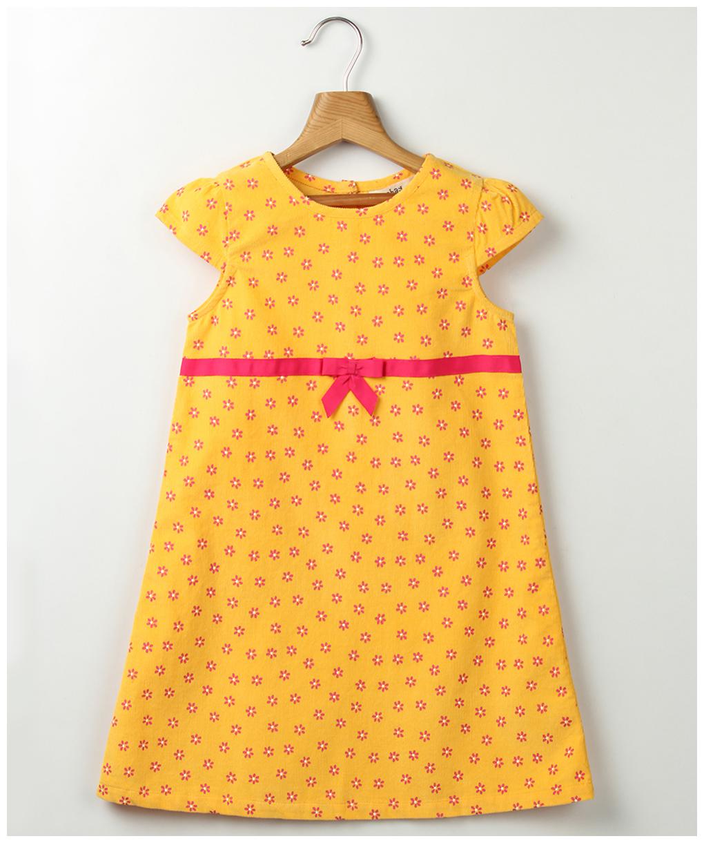

Beebay Yellow Cotton Sleeveless Knee Length Winter Frock ( Pack of 1 )