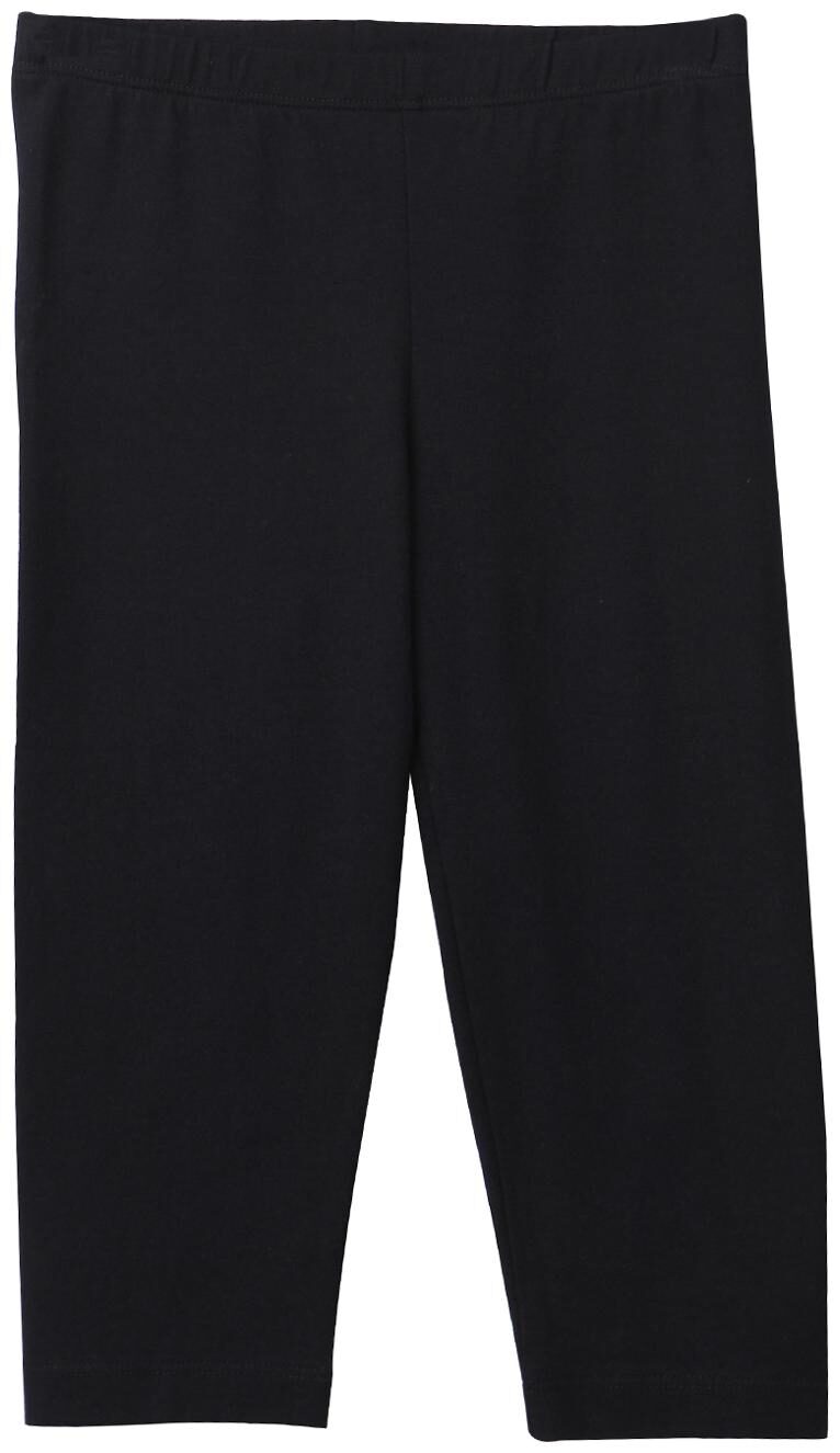 

Beebay Girls 100 Cotton Knitted Black Cotton Lycra Legging (Black)