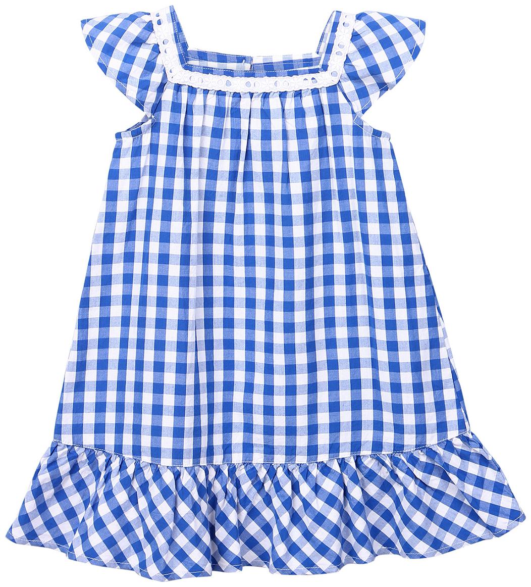 

Beebay Baby girl Cotton Solid Princess frock - Blue