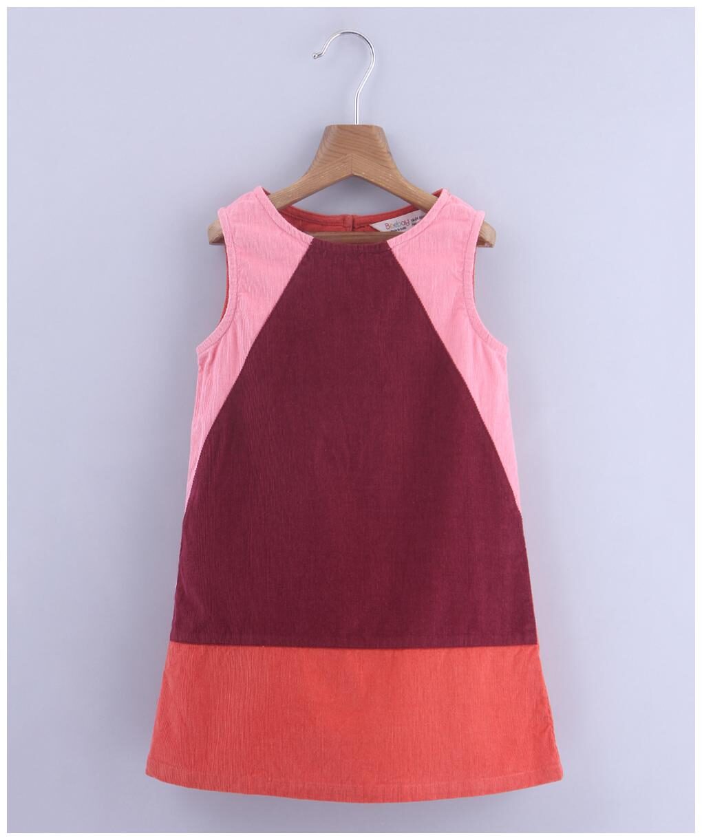 

Beebay Baby girl Cotton Solid Princess frock - Multi