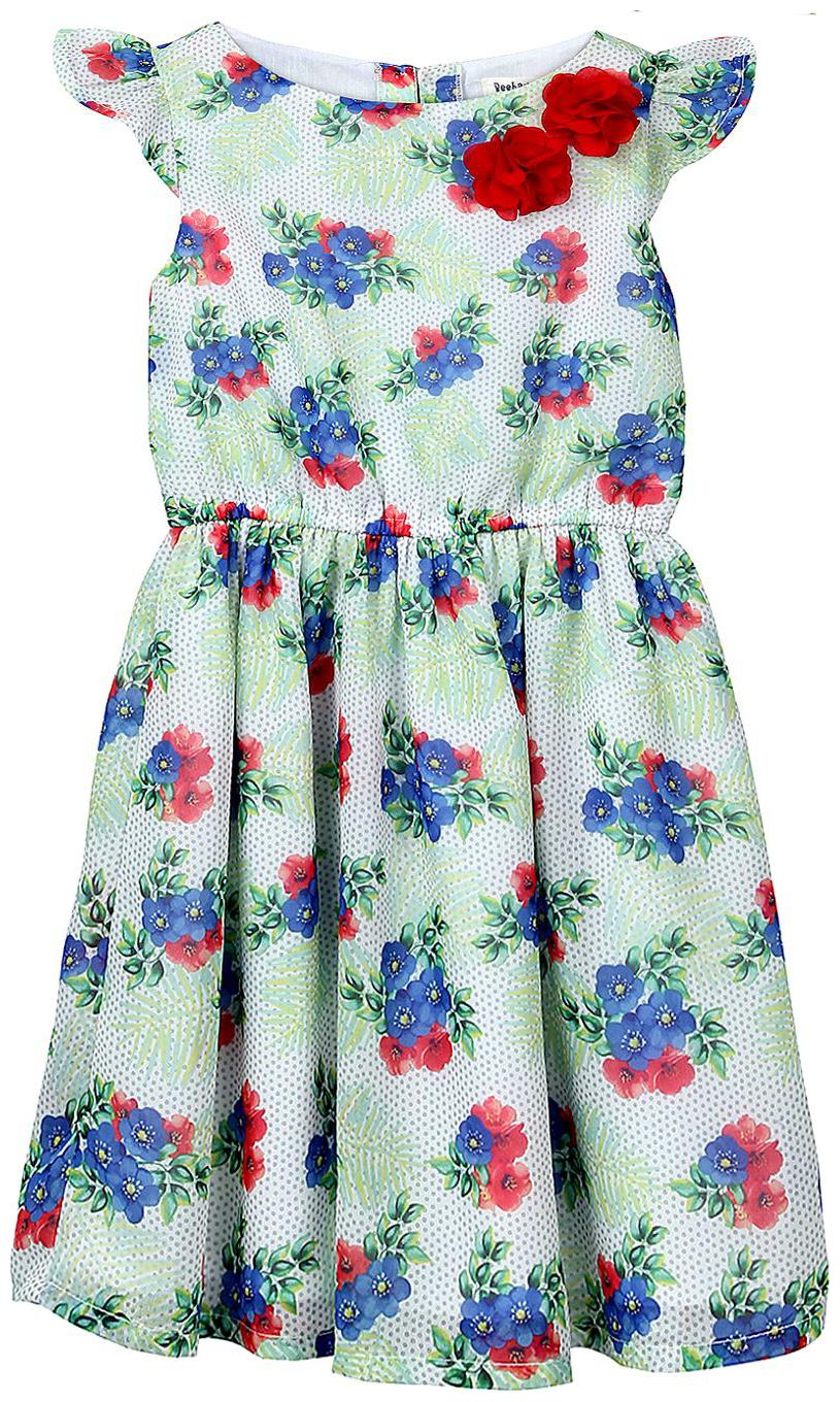 

Beebay Green Polyester Sleeveless Above Knee Princess Frock ( Pack of 1 )