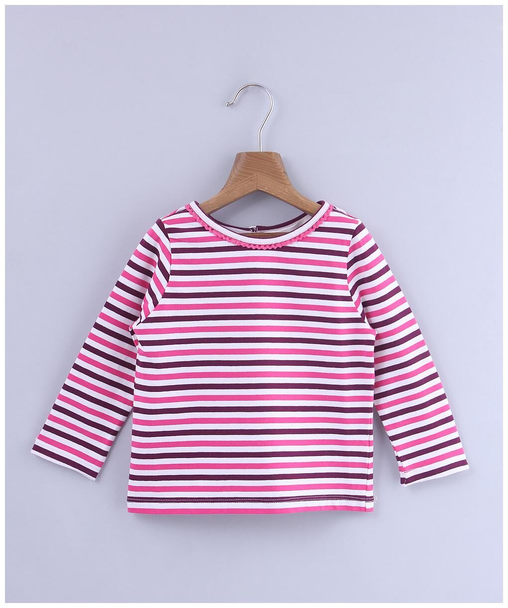 

Beebay Blended Striped T shirt for Baby Girl - Multi