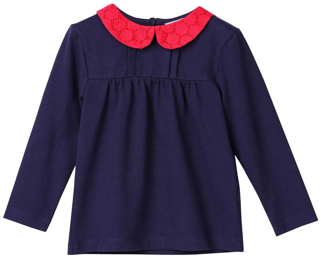 

Beebay Girl Cotton Solid Top - Blue
