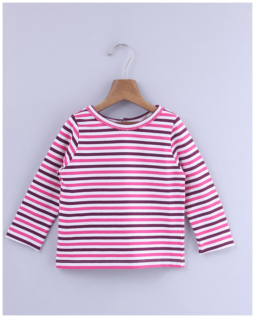 

Beebay Girl Blended Striped T shirt - Multi