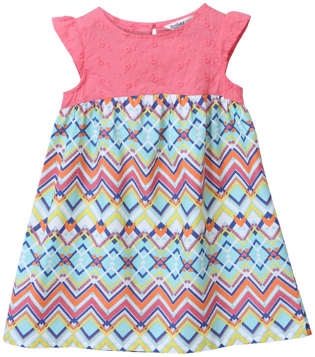 

Beebay Multi Cotton Short Sleeves Knee Length Princess Frock ( Pack of 1 )