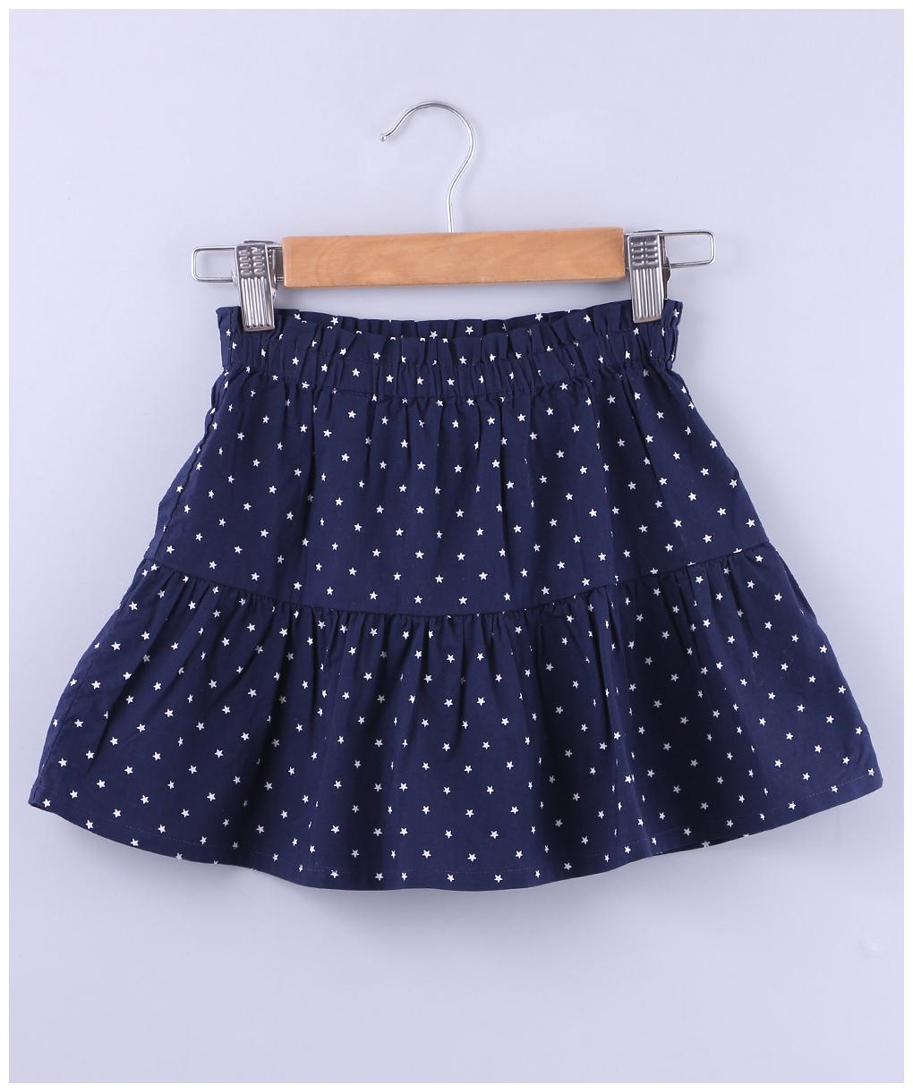 

Beebay Baby girl Cotton Printed Skirt - Blue