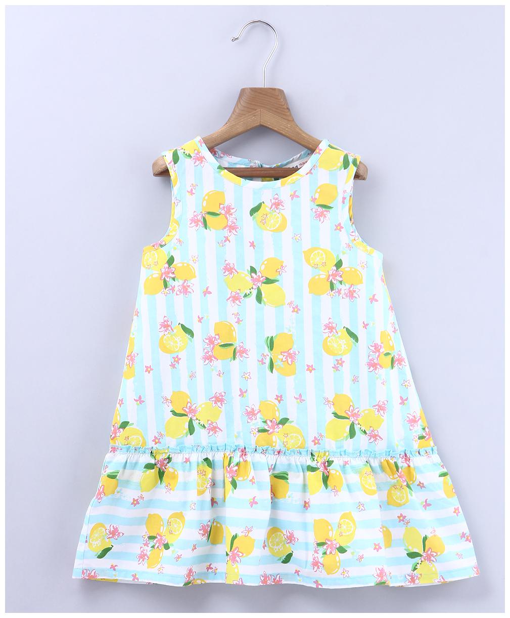 

Beebay Multi Cotton Sleeveless Knee Length ( Pack of 1 )