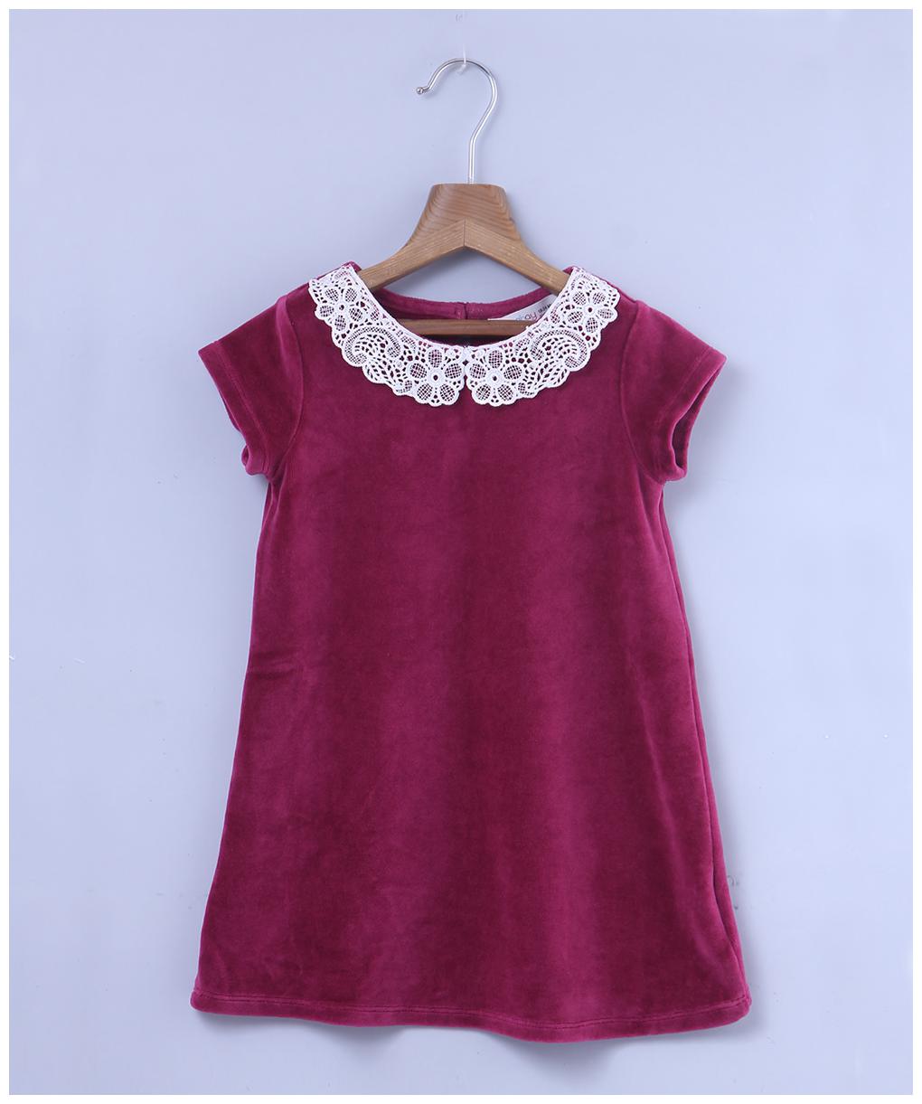 

Beebay Baby girl Blended Solid Princess frock - Purple