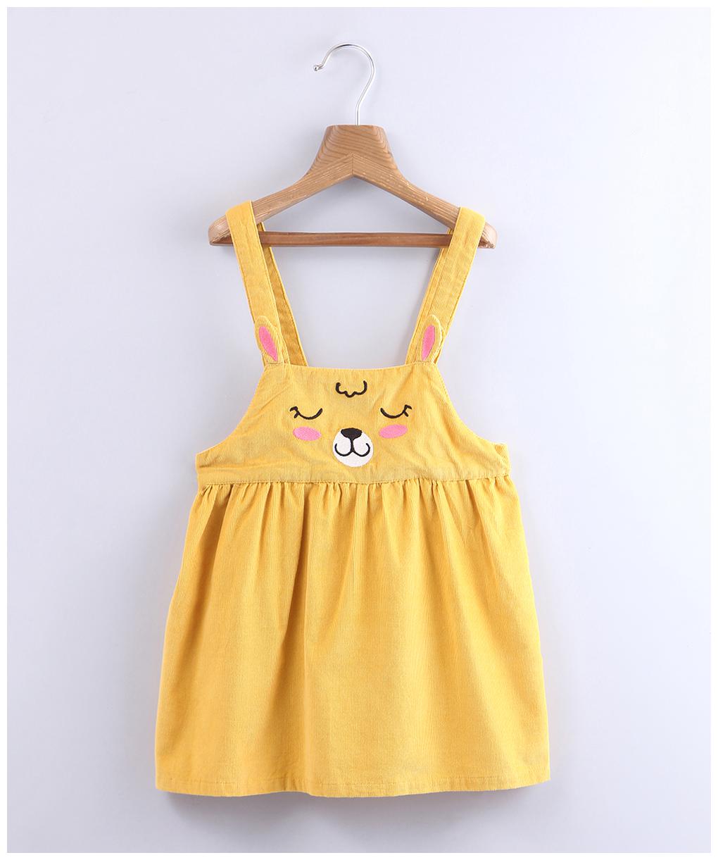 

Beebay Yellow Cotton Sleeveless Knee Length Princess Frock ( Pack of 1 )