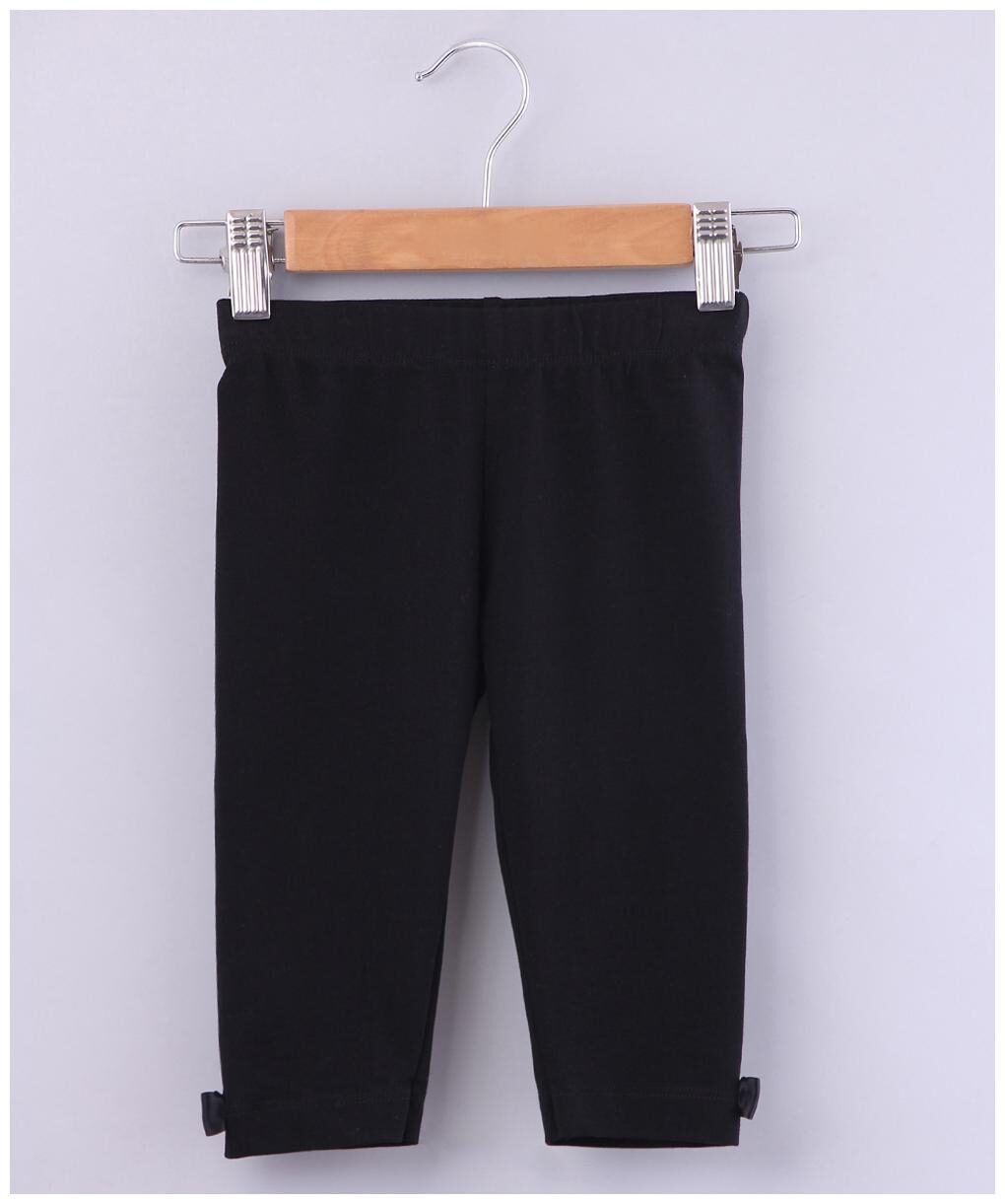 

Beebay Baby girl Cotton Solid Leggings - Black
