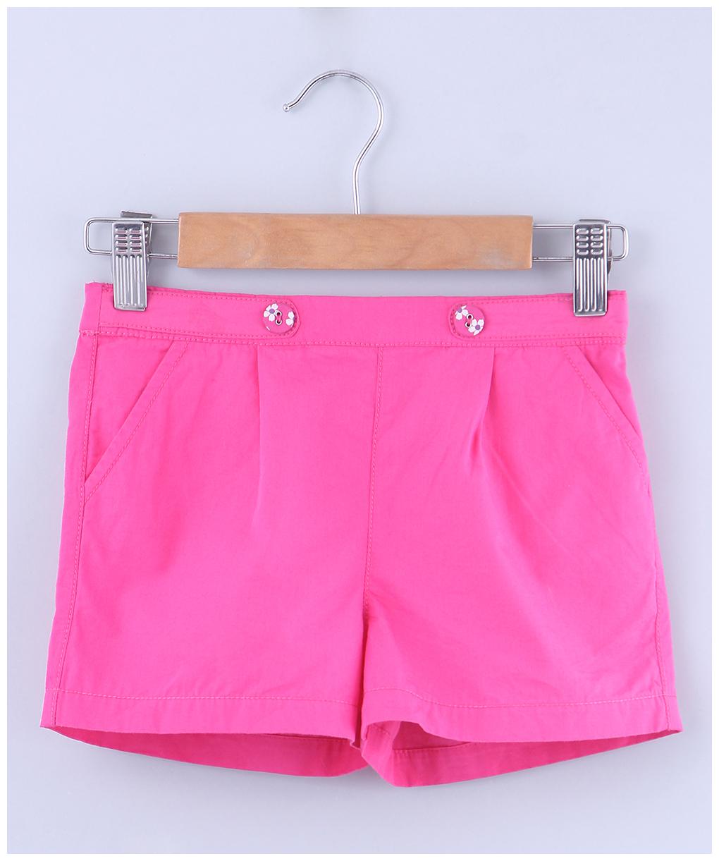 

Beebay Girl Cotton Solid Regular shorts - Pink