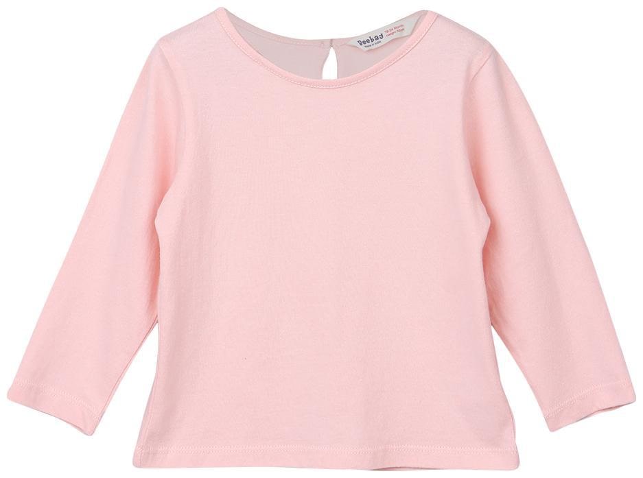 

Beebay Cotton Solid T shirt for Baby Girl - Pink