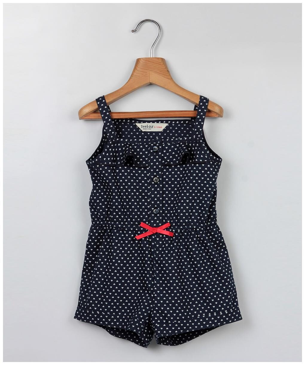 

Beebay Baby girl Cotton Printed Jumpsuit - Blue