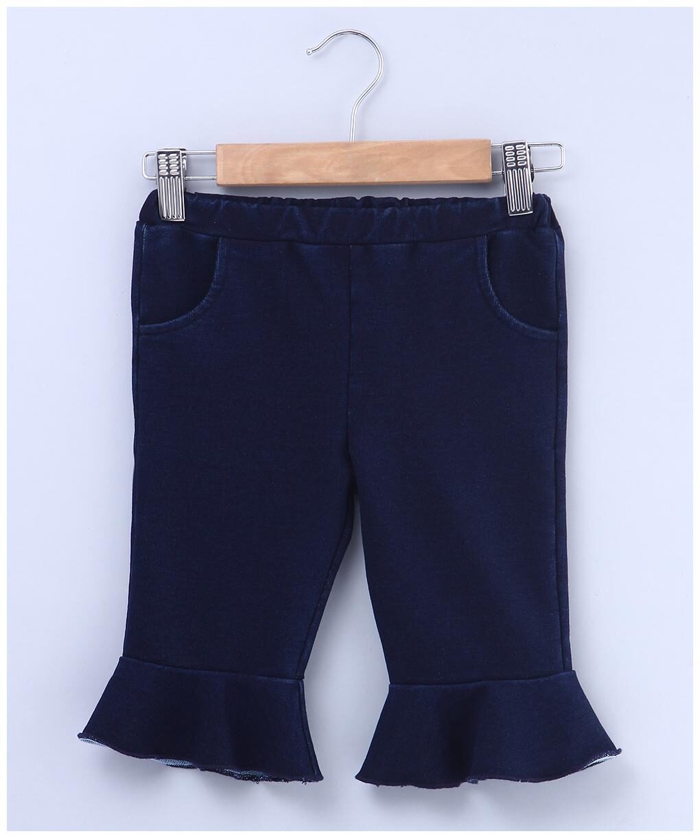 

Beebay Baby girl Blended Solid Shorts - Blue