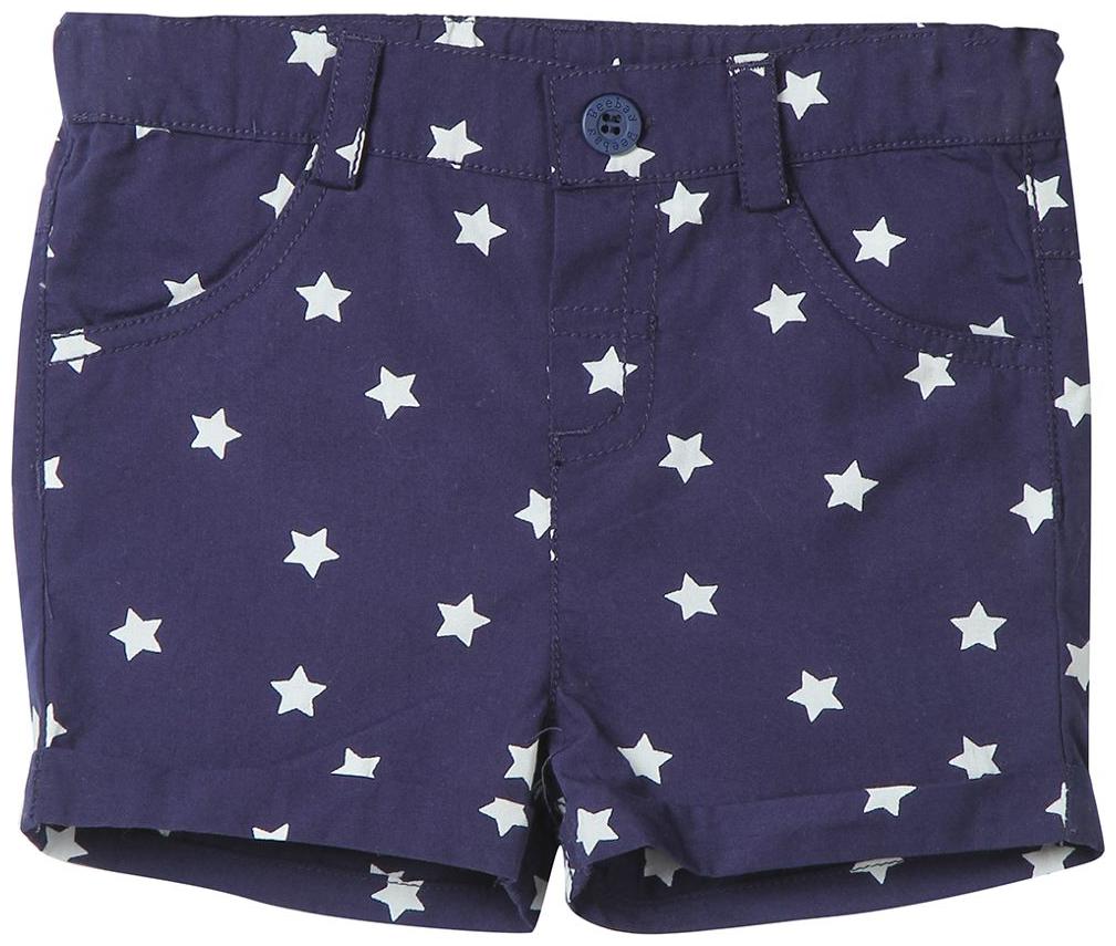 

Beebay Baby girl Cotton Printed Shorts - Blue