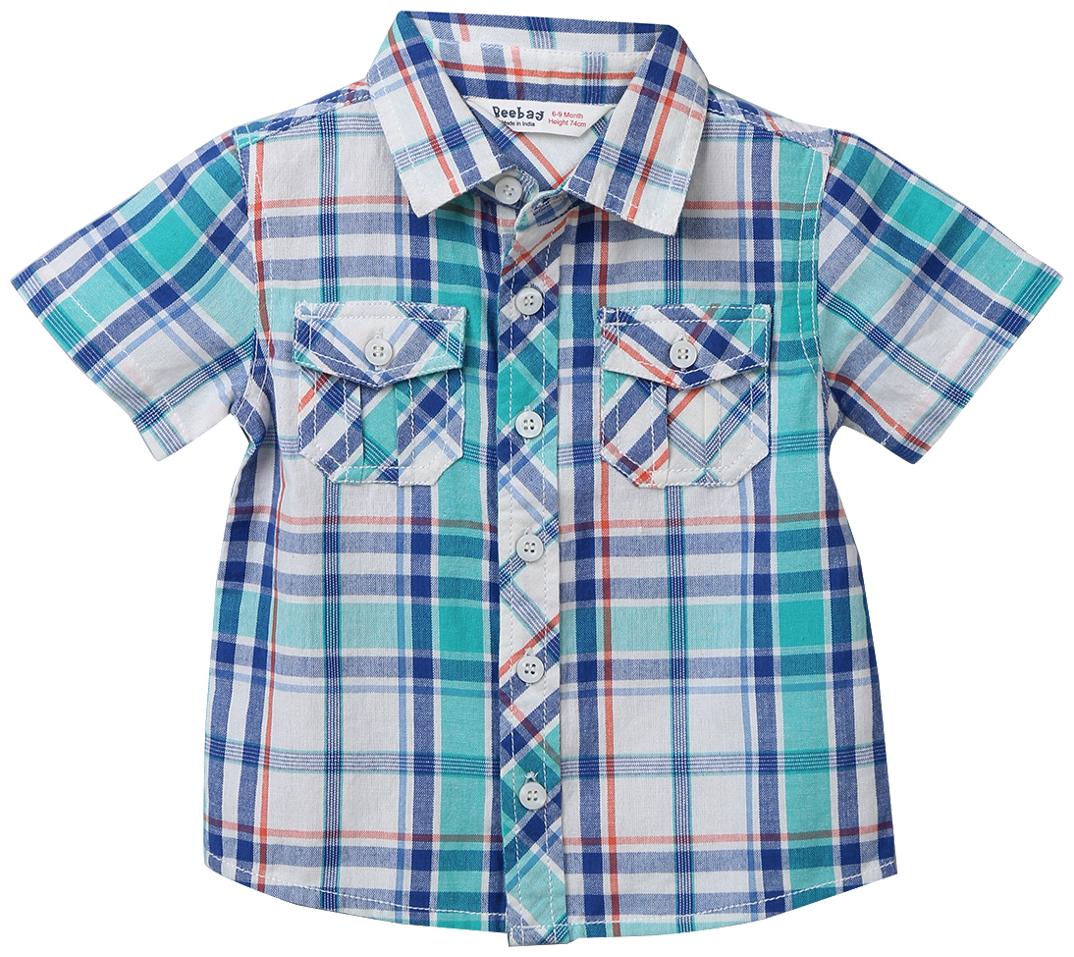 

Beebay Cotton Solid Shirt for Baby Boy - Green