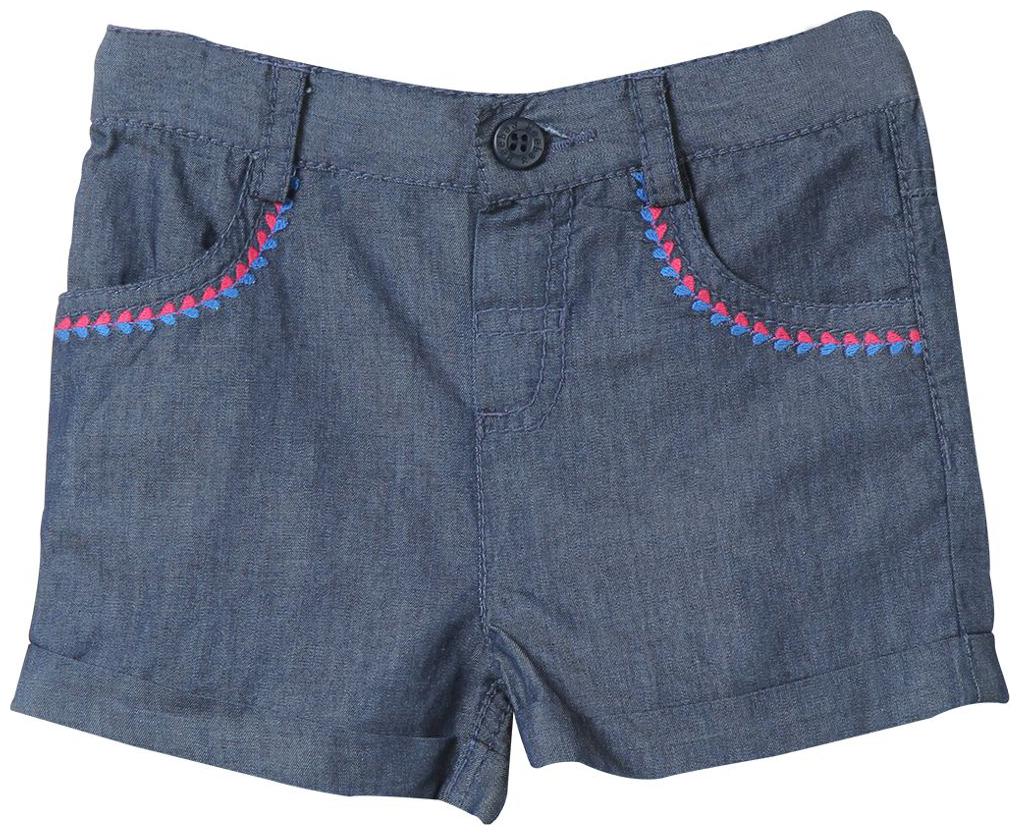 

Beebay Baby girl Cotton Solid Shorts - Blue
