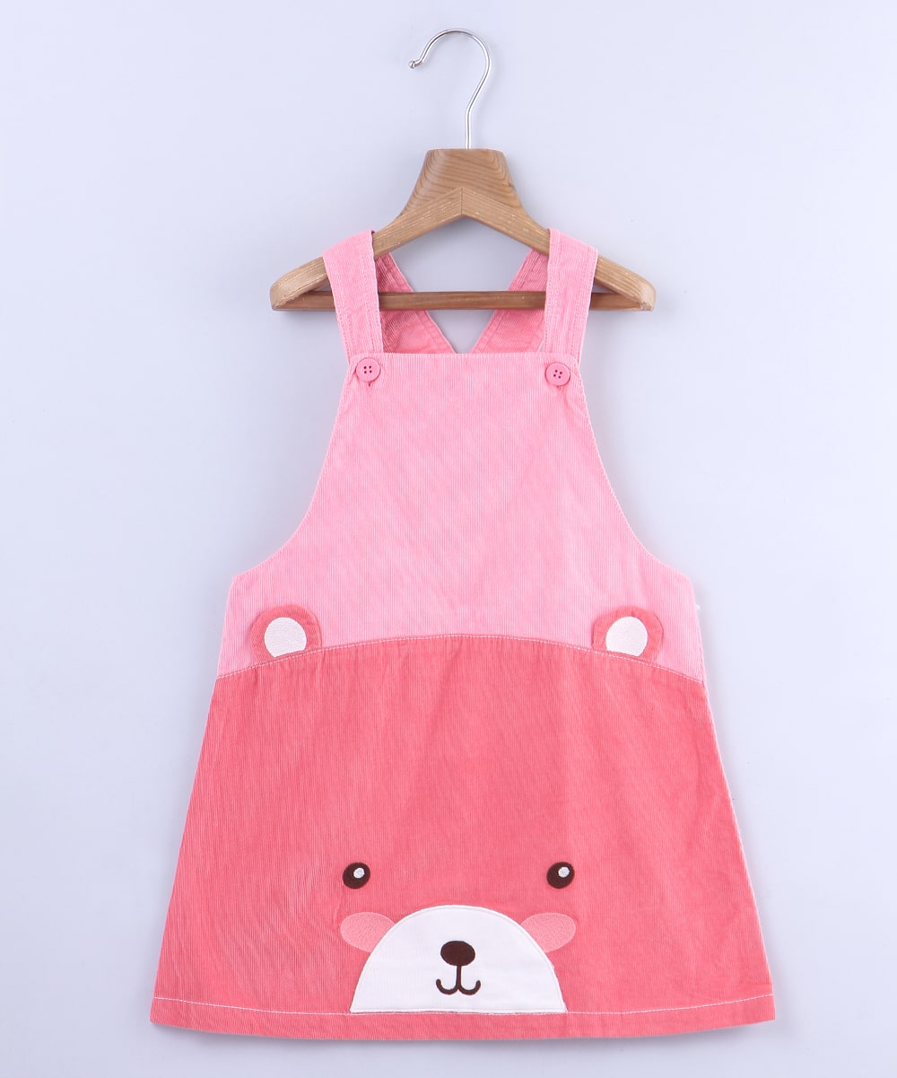 

Beebay Baby girl Cotton Printed Princess frock - Pink