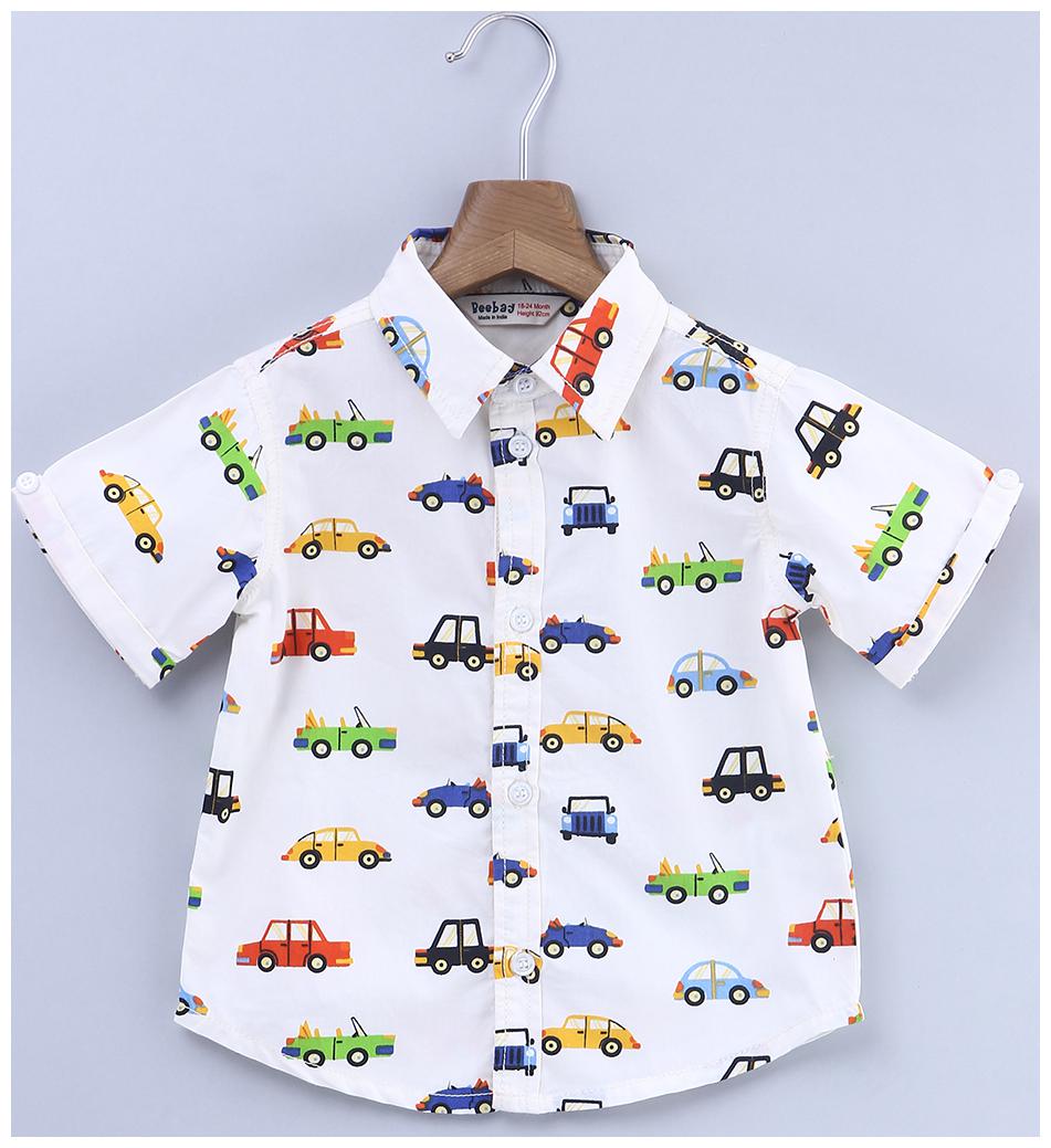 

Beebay Boy Cotton Printed Shirt Multi