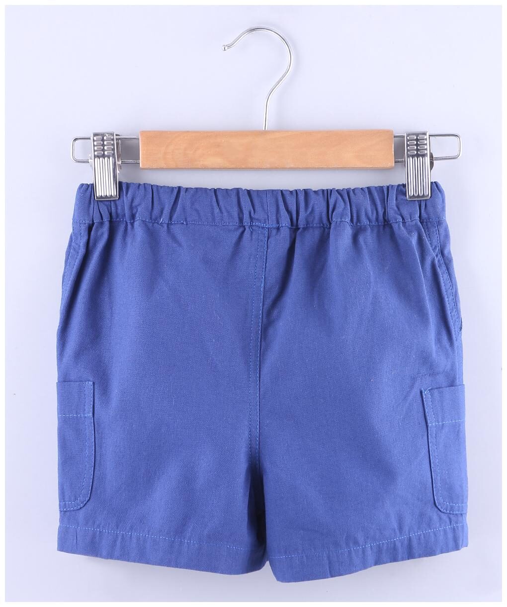 

Beebay Baby boy Cotton Solid Shorts - Blue
