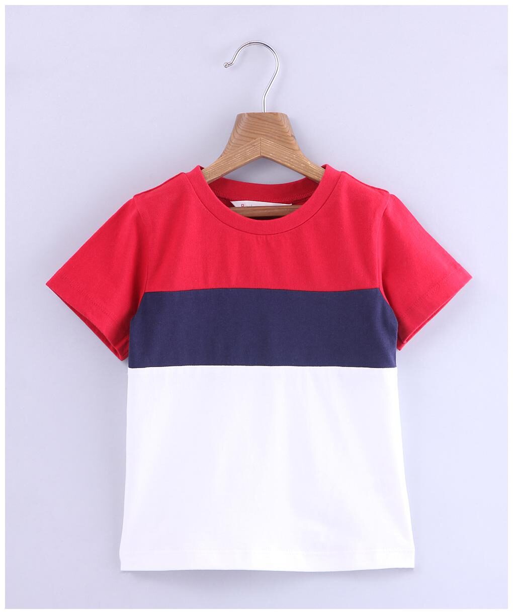 

Beebay Cotton Colorblocked T shirt for Baby Boy - Multi