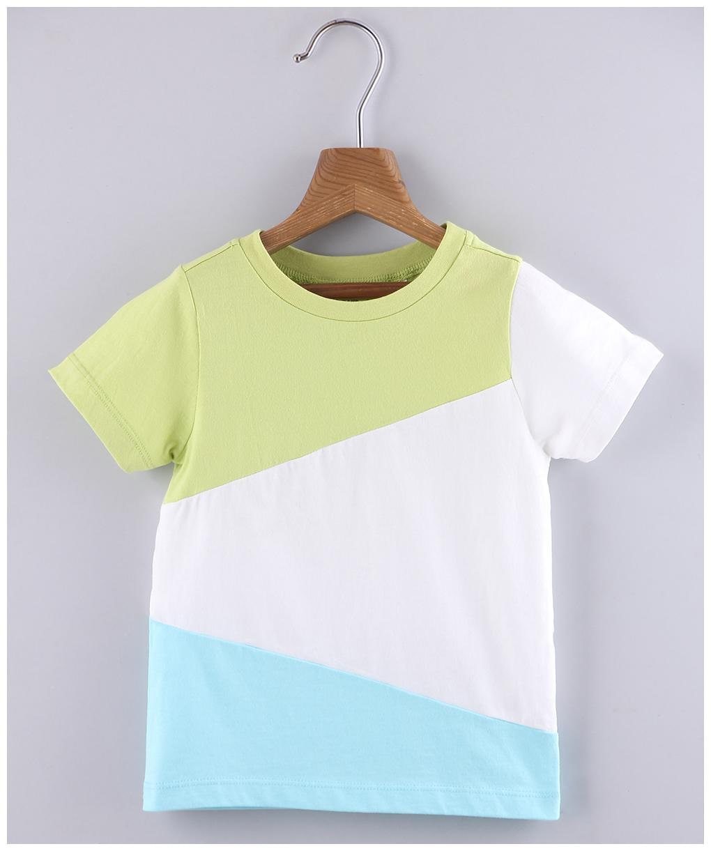 

Beebay Cotton Colorblocked T shirt for Baby Boy - Multi