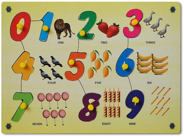 Bey Bee : Educational Toys for baby Learning fast (Number Learning Kit)