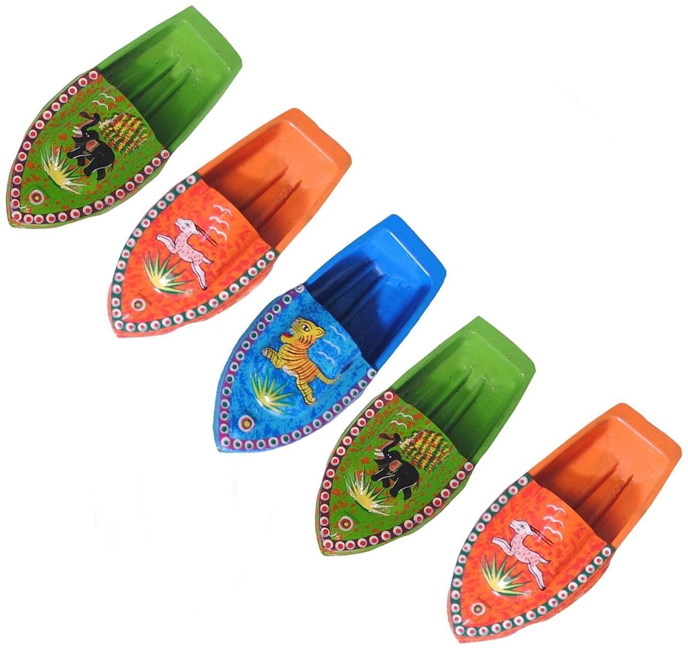 

BG Bazzar Gali BG Bazzar Gali 5 pcs Classic Hand Painted Animal Designs Pop Pop Putt Putt Steam Boat Toy
