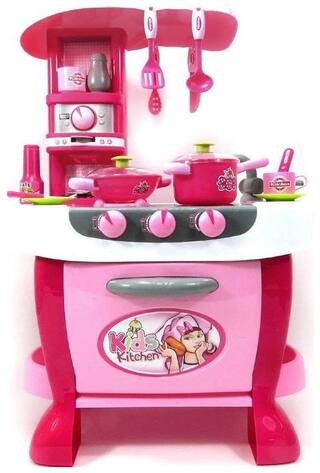 Buy Big Size Kitchen Set Toy With Music And Lights Playing Accessories Online At Low Prices In India Paytmmall Com