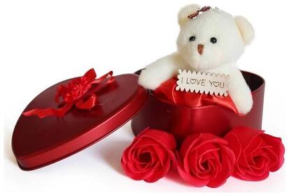 BIRTHDAY GIFT,LOVER GIFT,ANNIVERSARY GIFT,VALINTINE GIFT,WEDDING GIFT,TEDD RED COLOUR,PACK OF 1