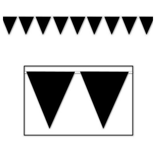 

Black Pennant Banner