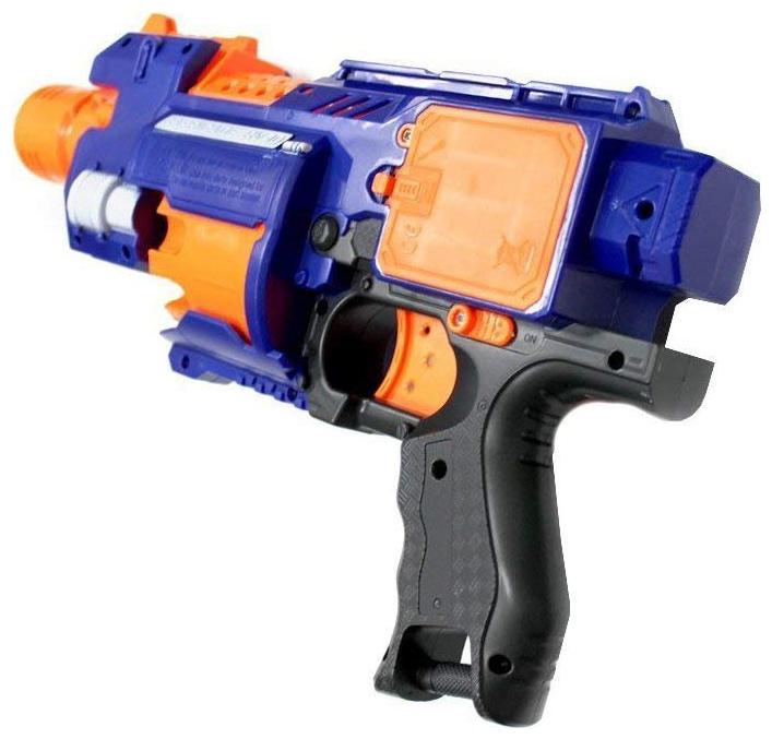 

Blaze Storm Battery Operated Soft Bullet Gun 20 Soft Bullets Included