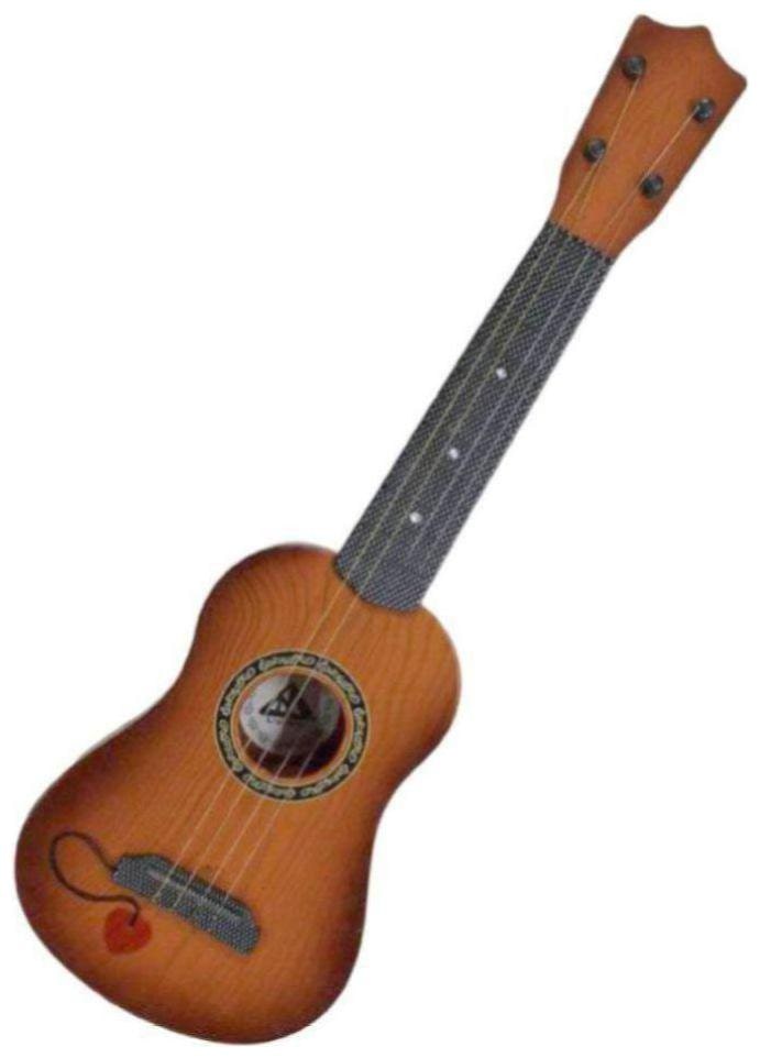 

BN ENTERPRISE Brown 4-String Acoustic Guitar Learning Kids Toy