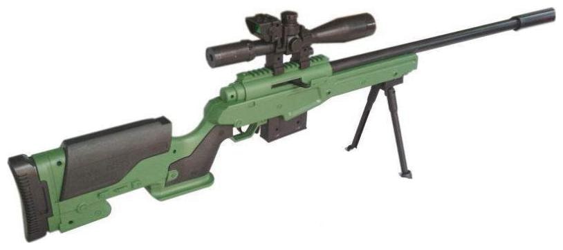 

BN ENTERPRISE Sniper Rifle AWM Gun 8 Distance Micro Mirror Telescope