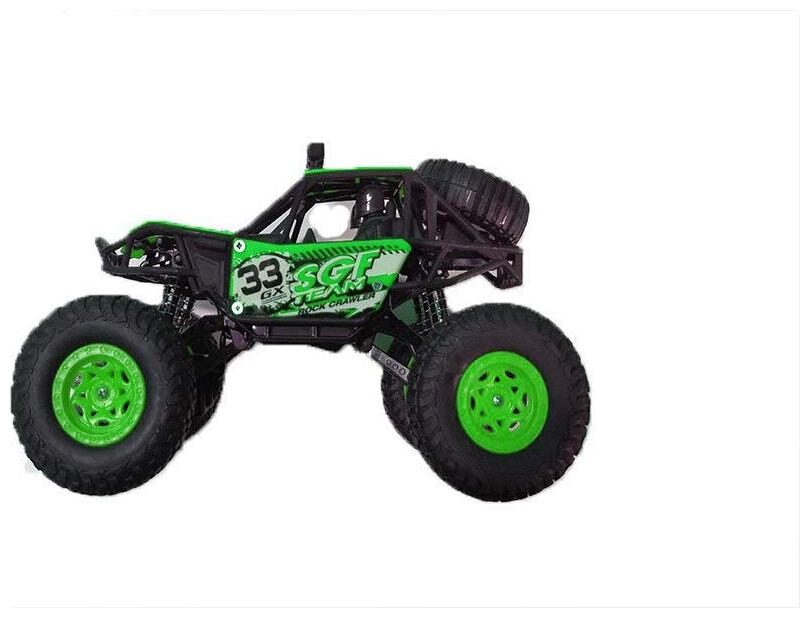 

BN ENTERPRISE HOBNOT Mini Rock Crawler with Bumpy Action RC Car Offroad Vehicle