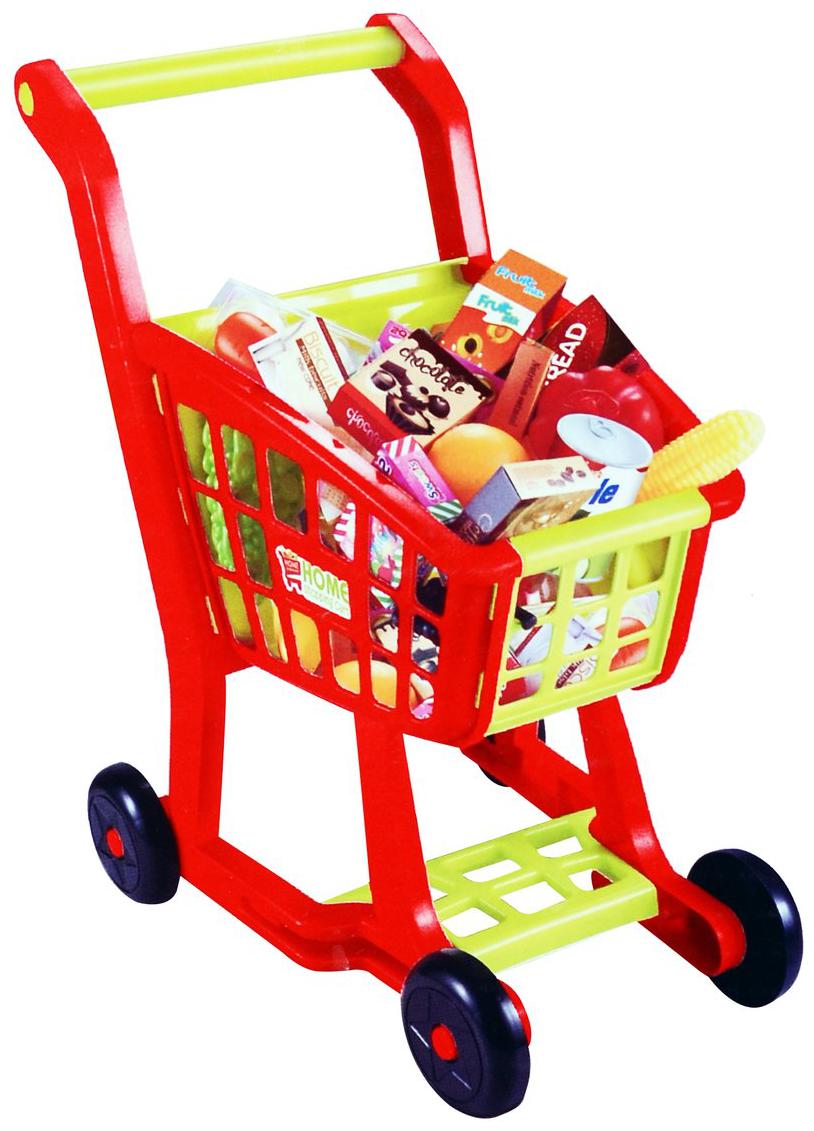 

BN ENTERPRISE Planet of Toys Supermarket Playset Shopping Cart (27 pcs)