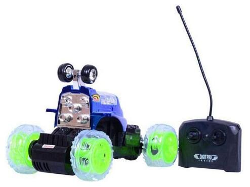 

BN ENTERPRISE multicolour spiderman dancing remote control stunt car