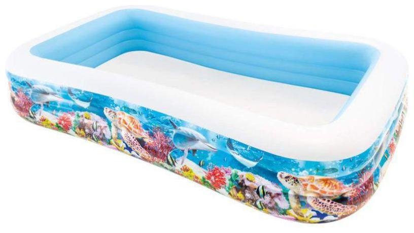 

BN ENTERPRISE Swim Centre Tropical Family Pool Blue