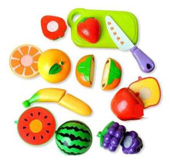 

BN ENTERPRISE Fruit Set with Chopping Board and a Knife toy for Kids