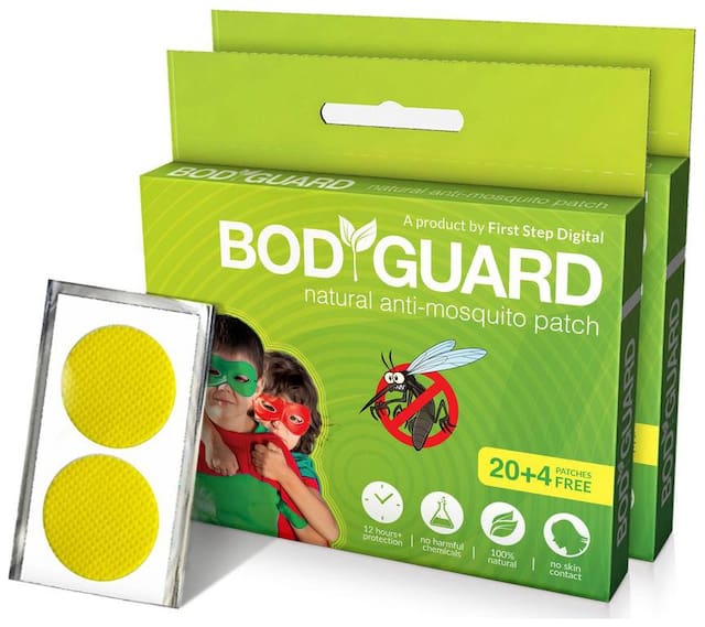 BodyGuard Natural/Herbal Insect & Mosquito Repellent Patches.(Buy Pack of 40, Get 8 Patches Free   Total 48 Anti Mosquito Patches). Safe & Natural Protection from Mosquitoes.