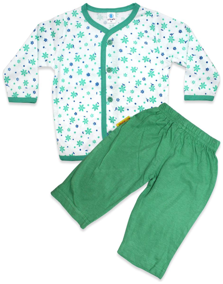 

Born Babies Baby boy Top bottom set - Green