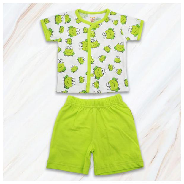 

Born Babies Baby boy Top bottom set - Green