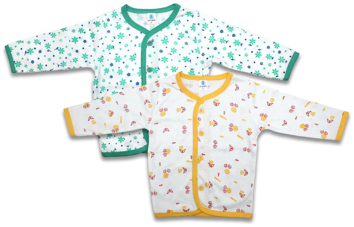 

Born Babies Cotton Printed Top for Unisex Infants - Multi