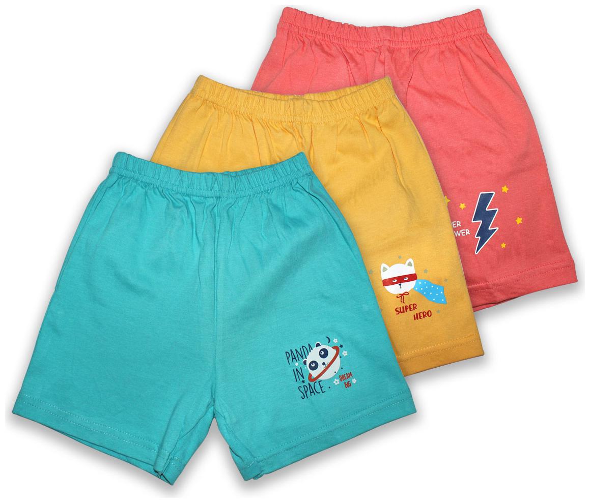 

Born Babies Baby boy Cotton Printed Shorts - Multi