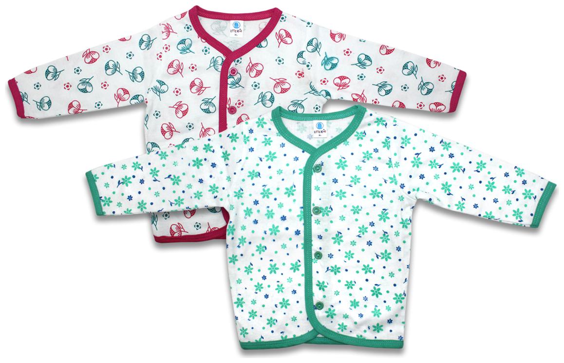 

Born Babies Cotton Printed Top for Unisex Infants - Multi