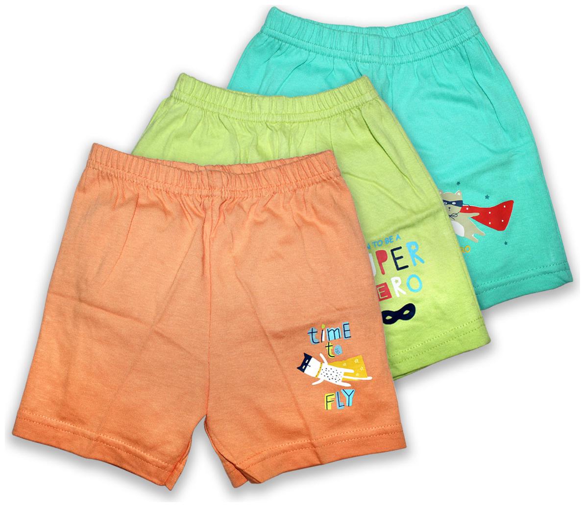 

Born Babies Baby boy Cotton Printed Shorts - Multi