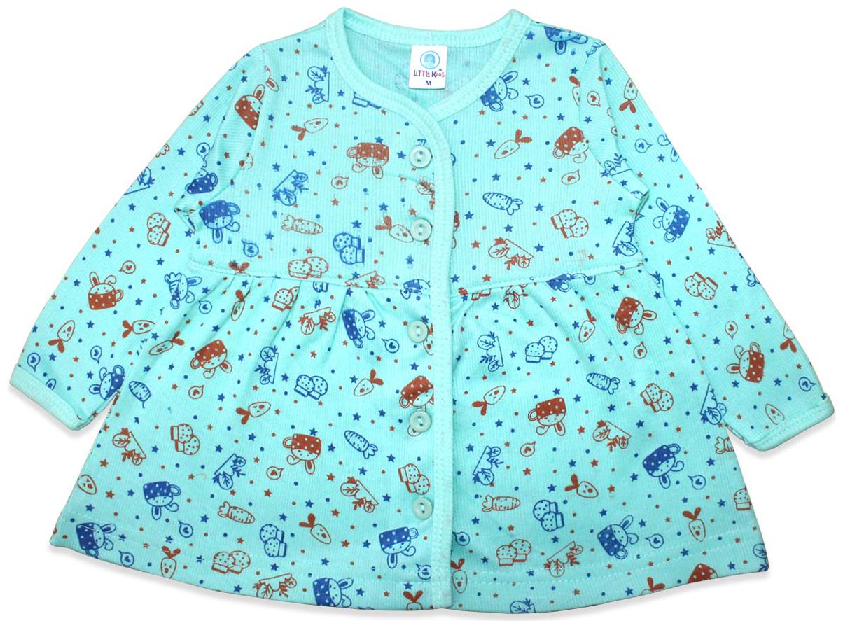 

Born Babies Baby girl Cotton Self design Princess frock - Blue